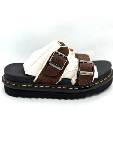 Dr Martens Myles Suede & Cream Sandal Taille 38