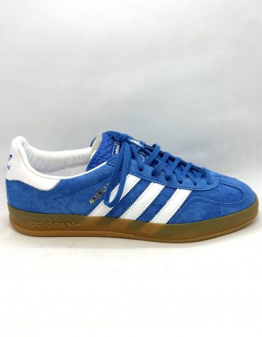 Adidas Gazelle Indoor Bleu Oiseau Nuage Blanc