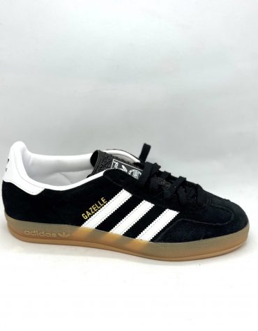 Adidas Gazelle Indoor Black White Gum Taille 46