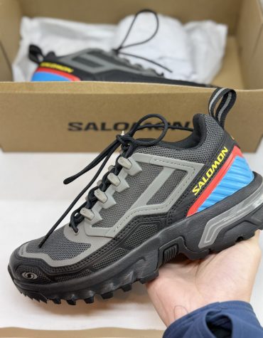 Salomon ACS + FT Black Pewter Fiery Red Taille 36