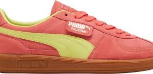 Puma Palermo Unisex salmon/lime sheen 46